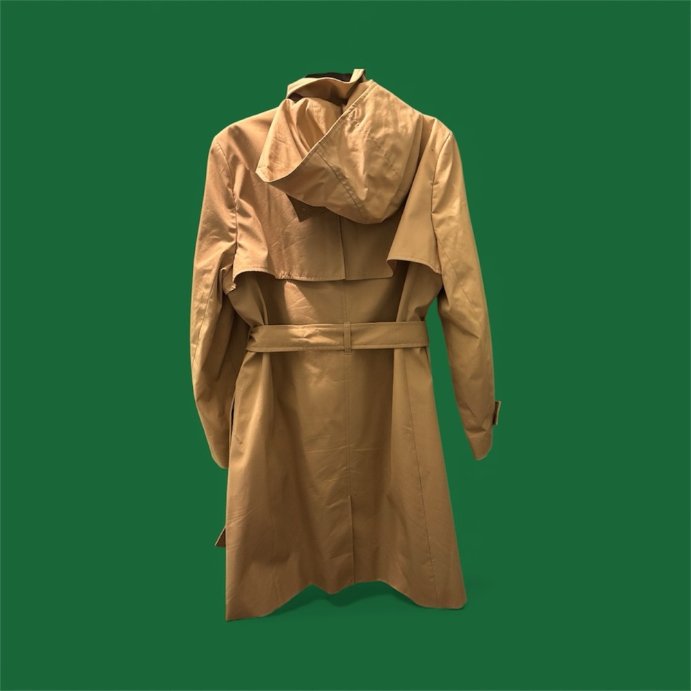 J. Crew New Icon Trench Coat Size 18 - Picture 3 of 4